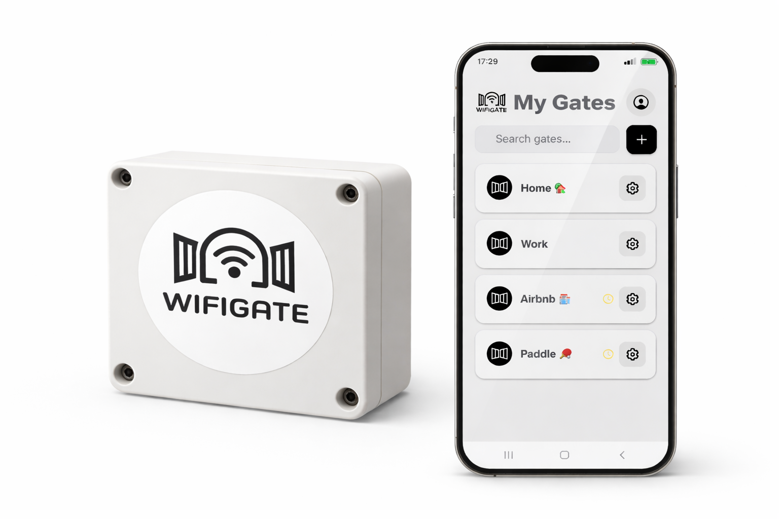 WIFIGATE mobile app